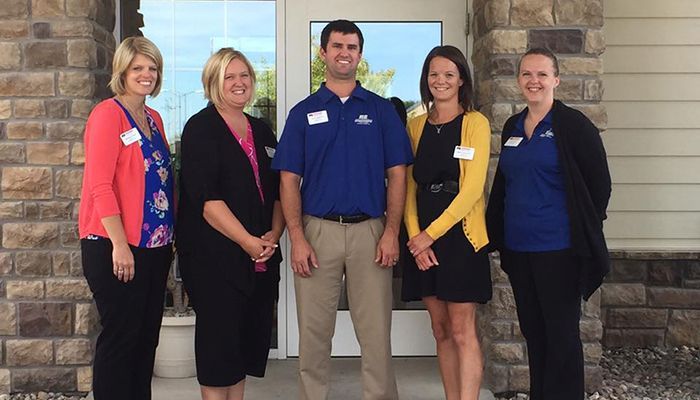 Iowa Farm Bureau young farmer advisory committee officers